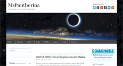 Desktop Screenshot of mspantherina.com